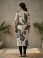 Mocha Petal Muse Kurti Set