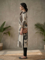 Mocha Petal Muse Kurti Set
