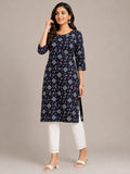 Midnight Motif Printed Kurti