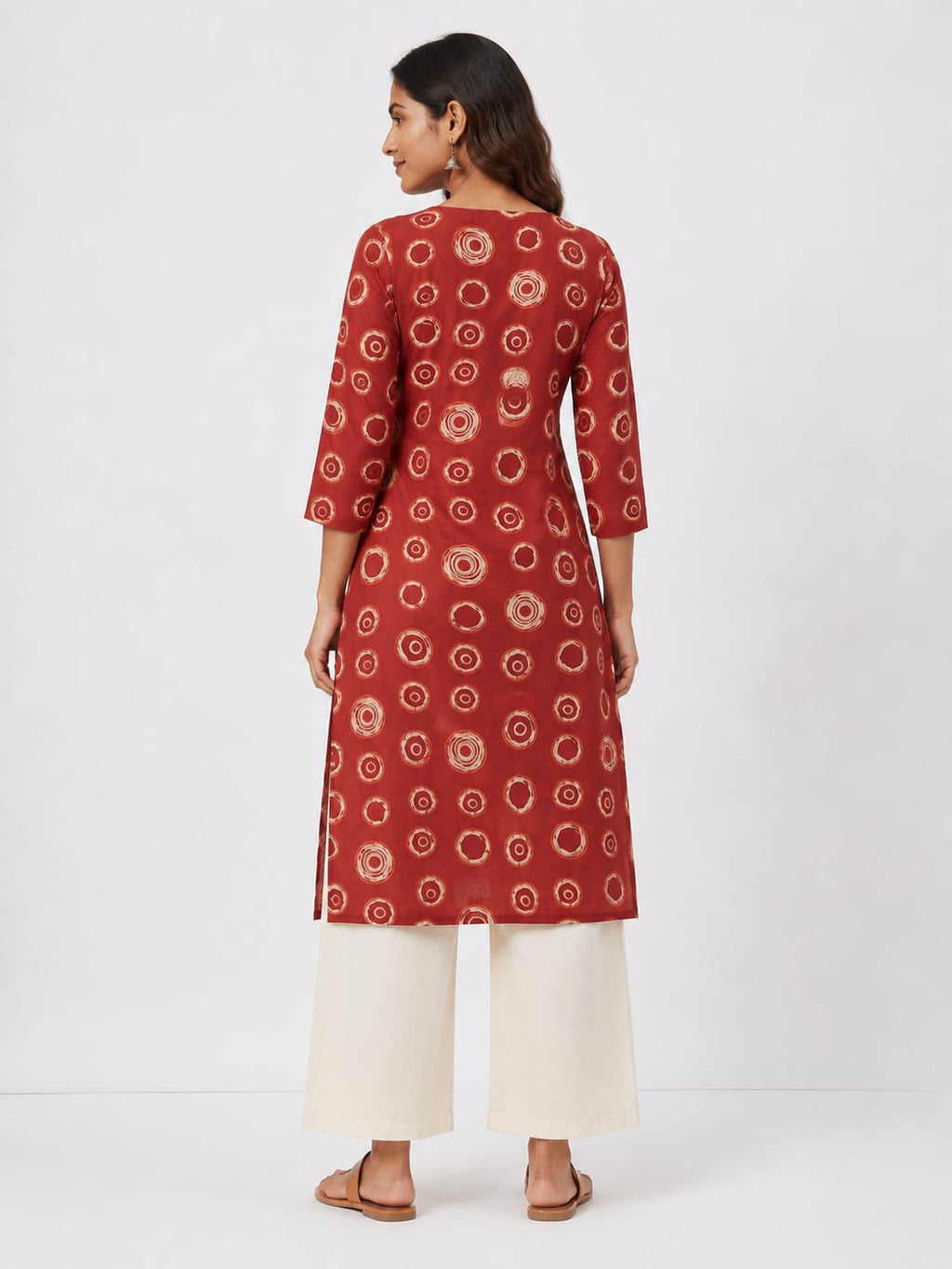 Ruby Halo Printed Kurti