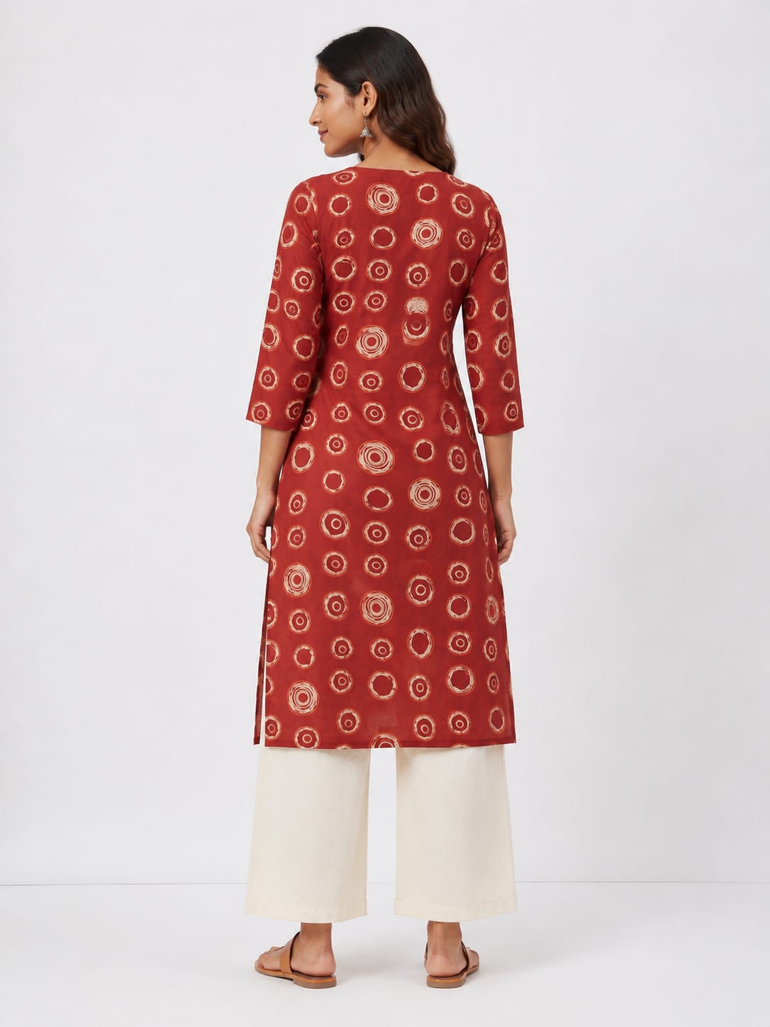 Ruby Halo Printed Kurti