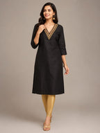 Noir Royale Embroidered Kurti