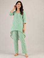 Mint Stripe Muse Co-Ord Set